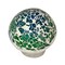 Mosaic Cement Mushroom Garden Statues Distressed Freestanding Decor